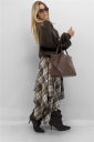 gonna media lunghezza flannel